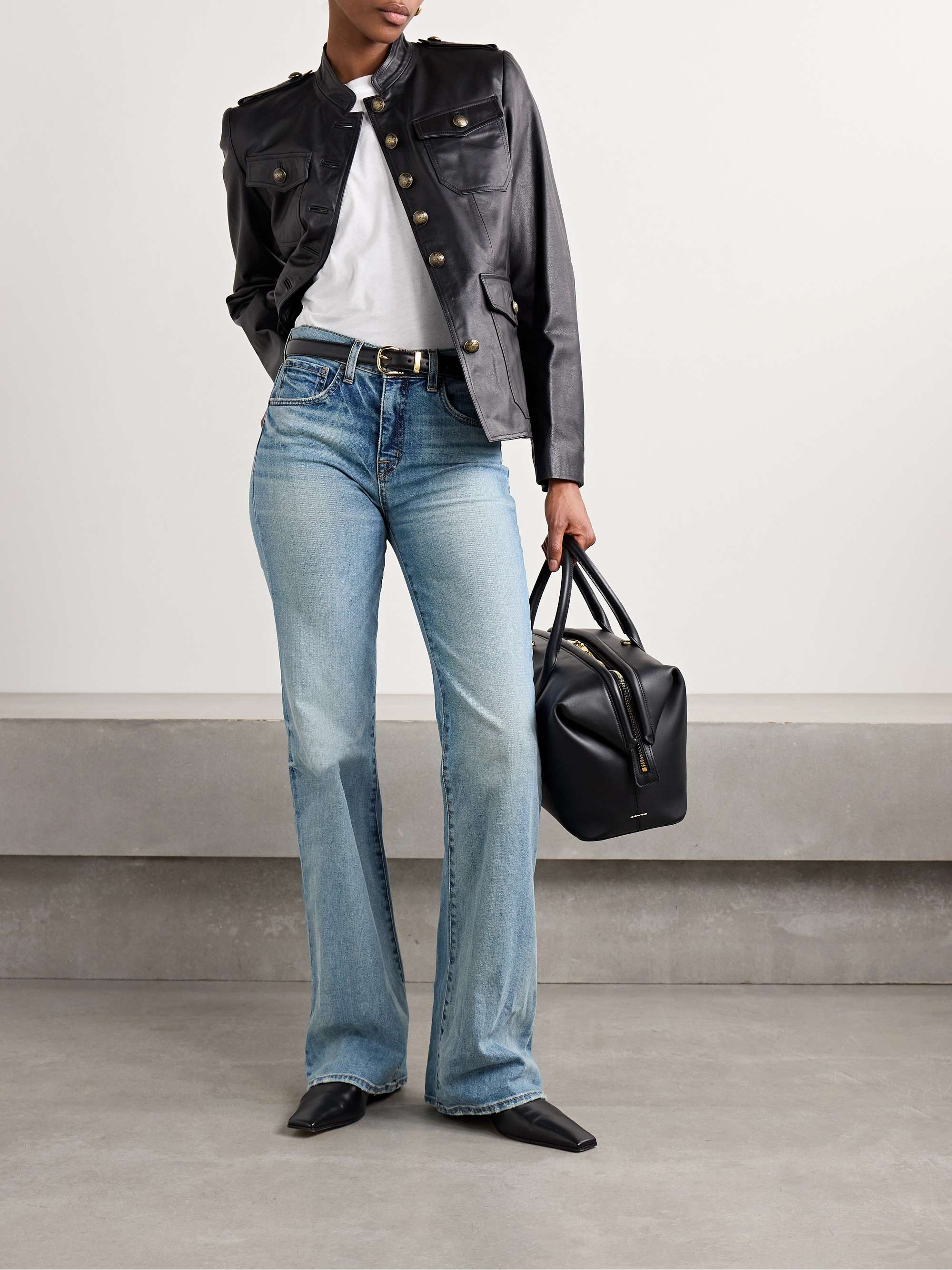 Celia High-Rise Straight-Leg Jeans