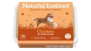 Natural Instinct Raw Dog Food Chicken pack