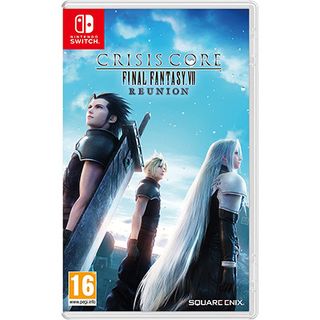 Upcoming Switch games; a pack image of Crisis Core Final Fantasy VII pack