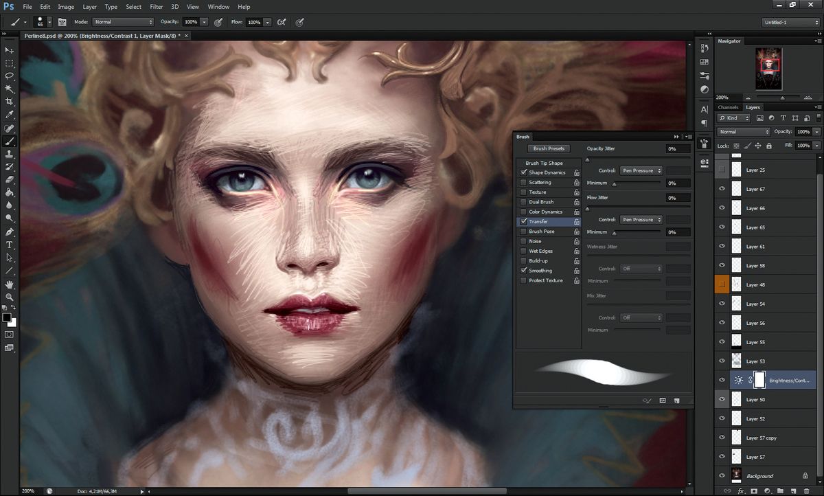 How to paint an atmospheric portrait in Photoshop | Creative Bloq