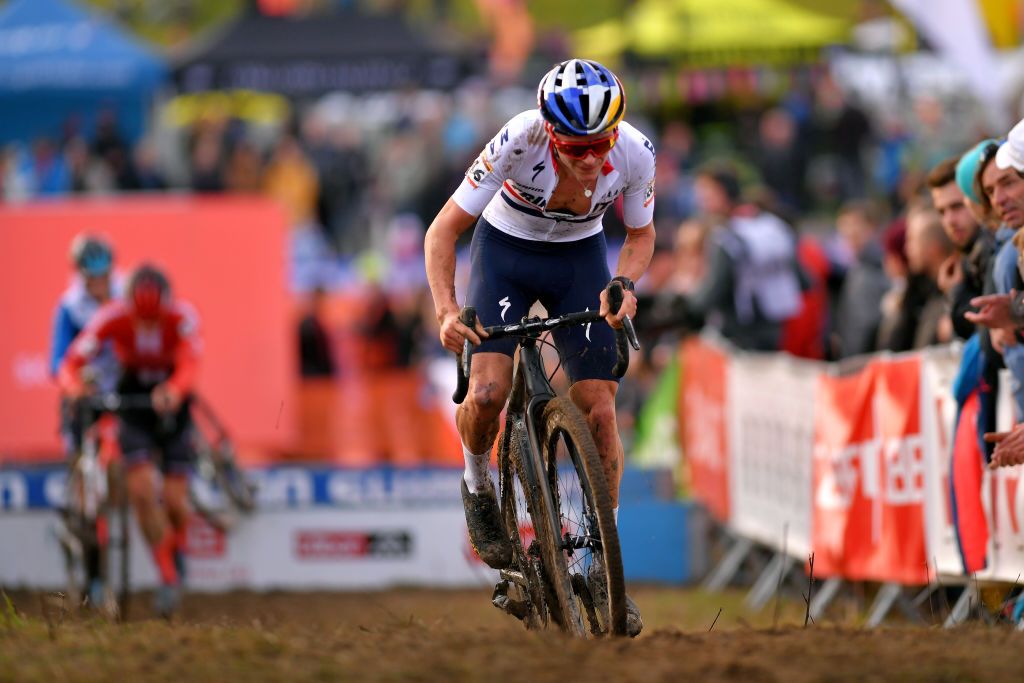 TABOR CZECH REPUBLIC NOVEMBER 16 Thomas Pidcock of United Kingdom and Team Trinity Racing during the 23rd Tabor World Cup 2019 Men Elite UCICX TelenetUCICXWC on November 16 2019 in Tabor Czech Republic Photo by Luc ClaessenGetty Images