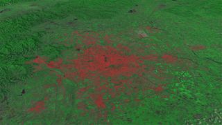 Landsat Data of Beijing in 2010