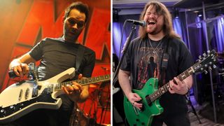 Paul Gilbert and Wolfgang Van Halen