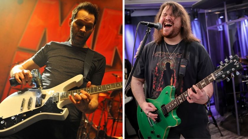 Paul Gilbert and Wolfgang Van Halen