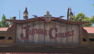 Jungle Cruise sign at Walt Disney World