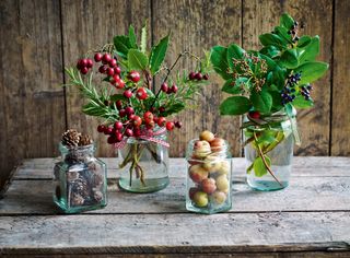 festive herbal arrangement
