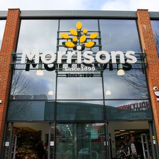 morrisons with glass windows