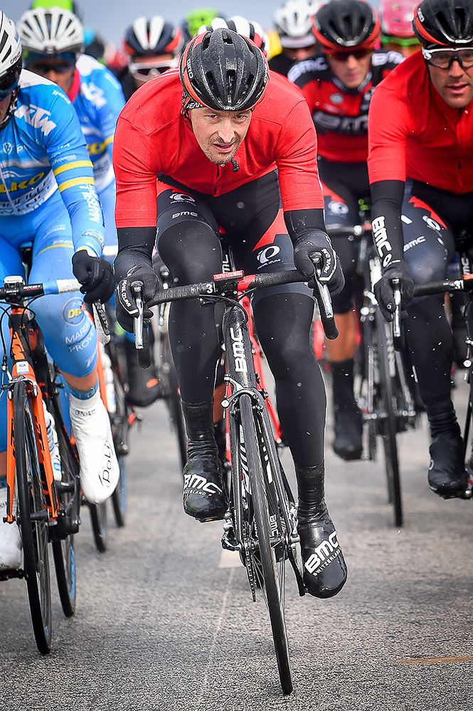 BMC's Marcus Burghardt back in action in France.