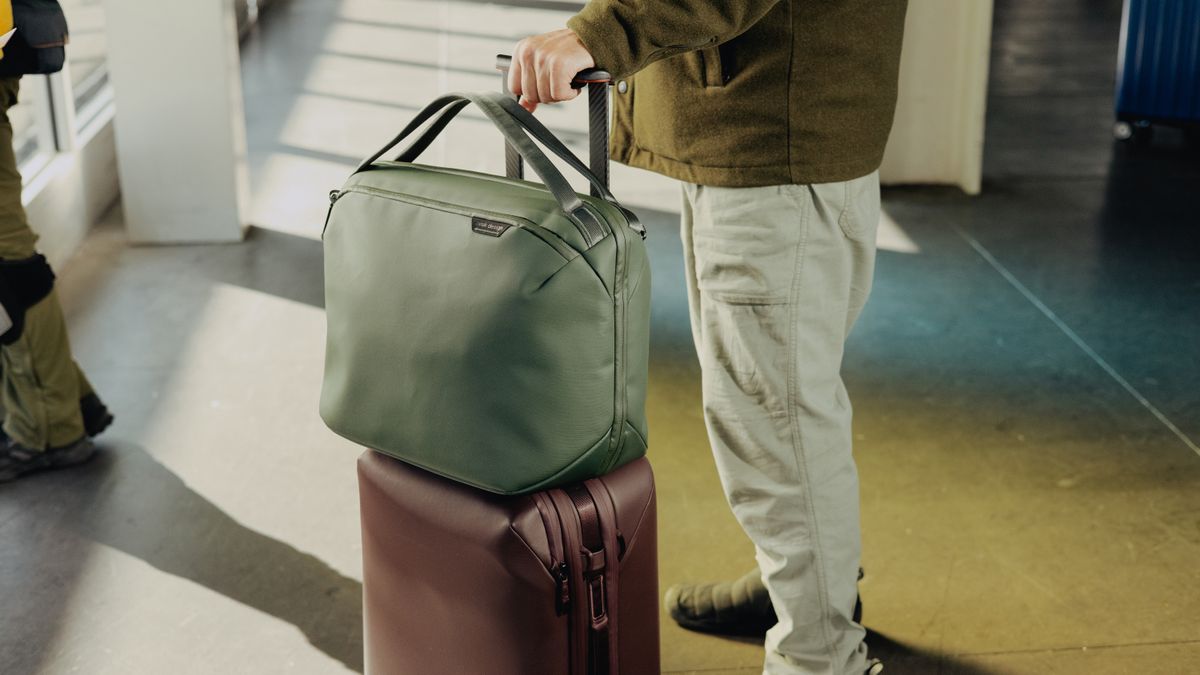 The Peak Design Travel Weekender duffle bag