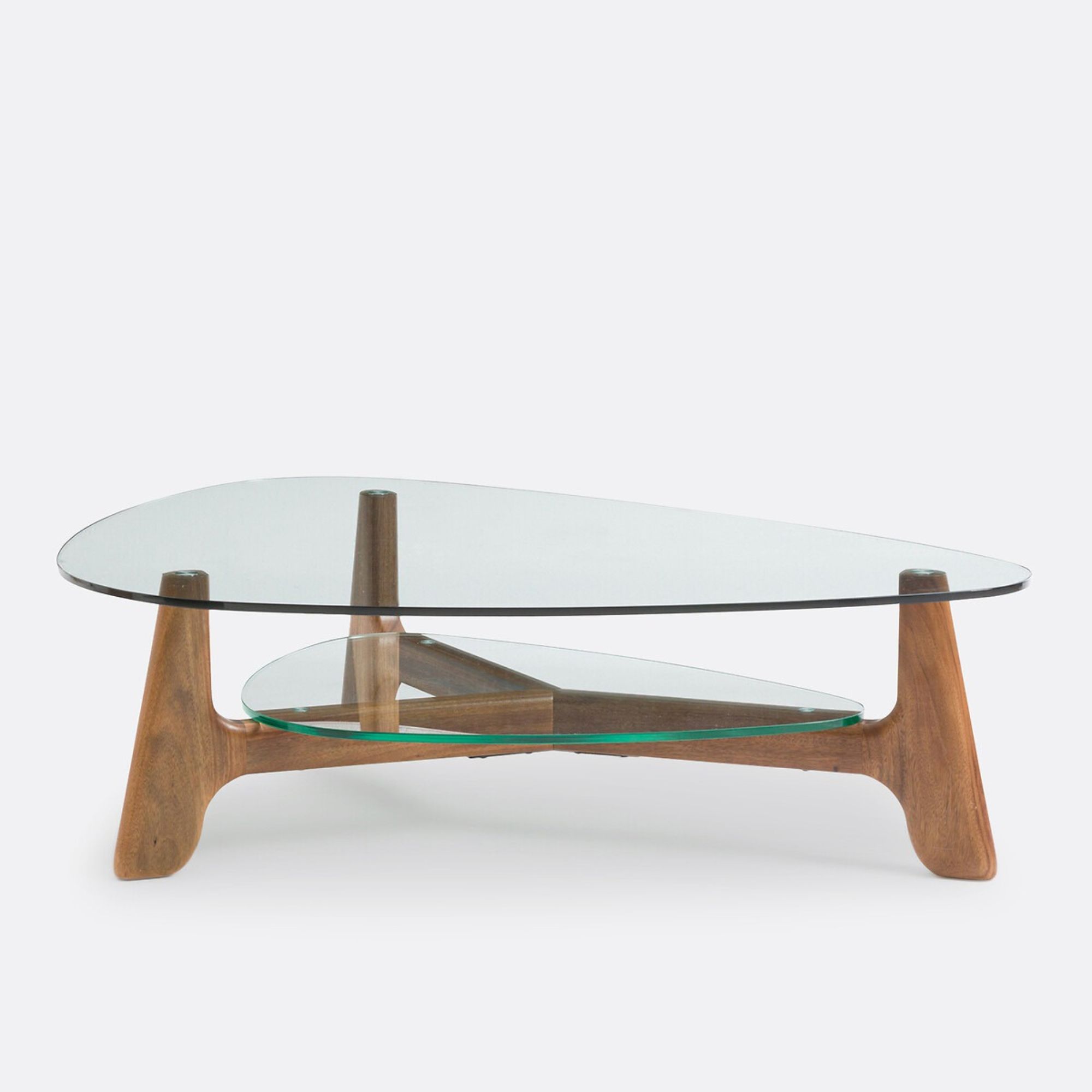 glass coffee table
