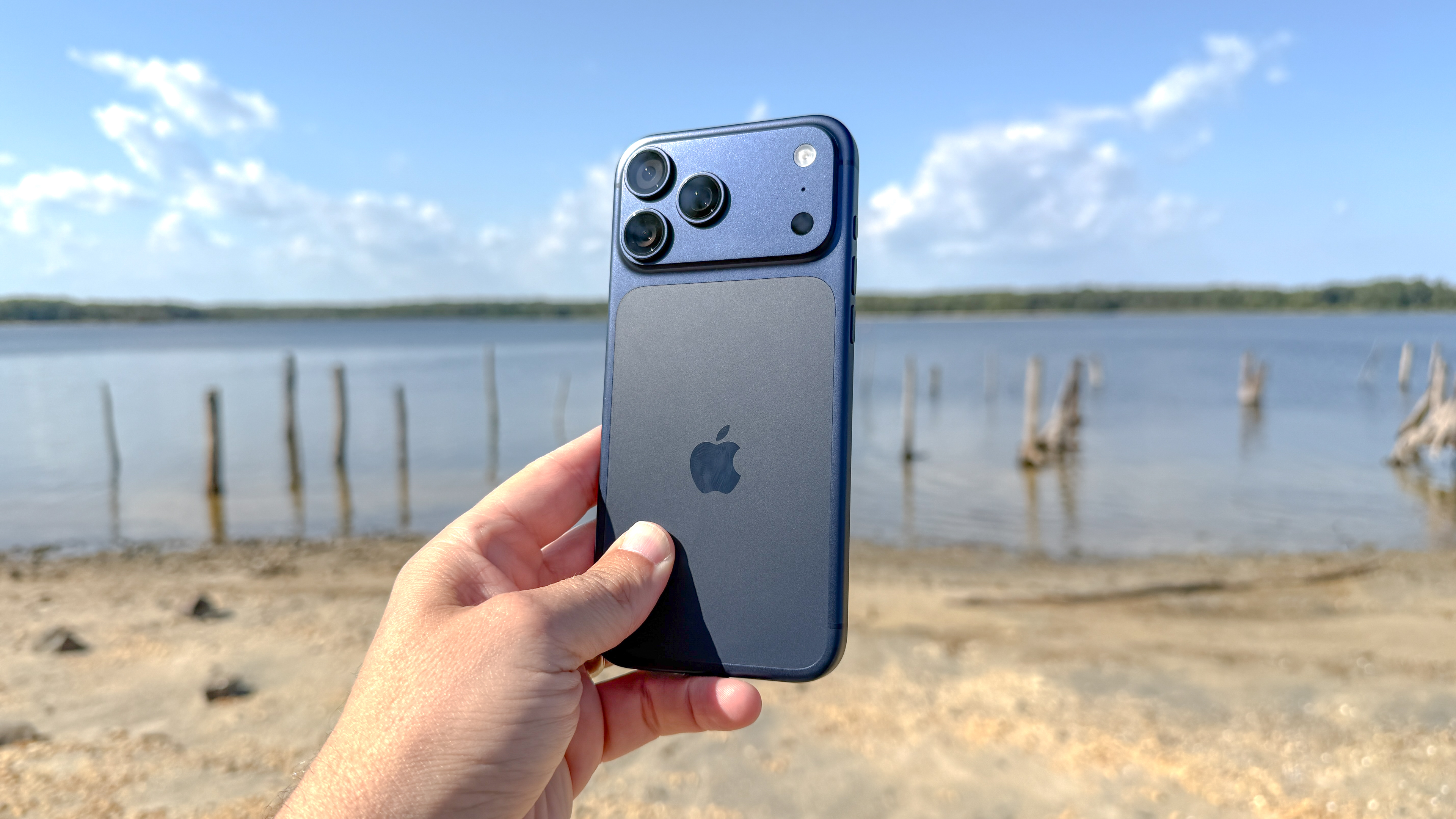 iPhone 17 Pro Max shown in hand