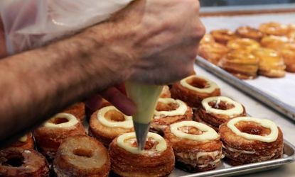 Chef Dominique Ansel makes his one-of-a-kind croissant-donut hybrid.