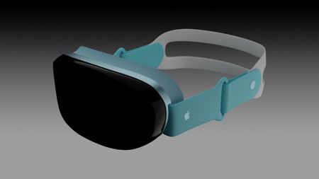 Apple AR headset render