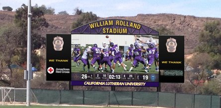 California Lutheran University Adds Daktronics Video Display to Stadium