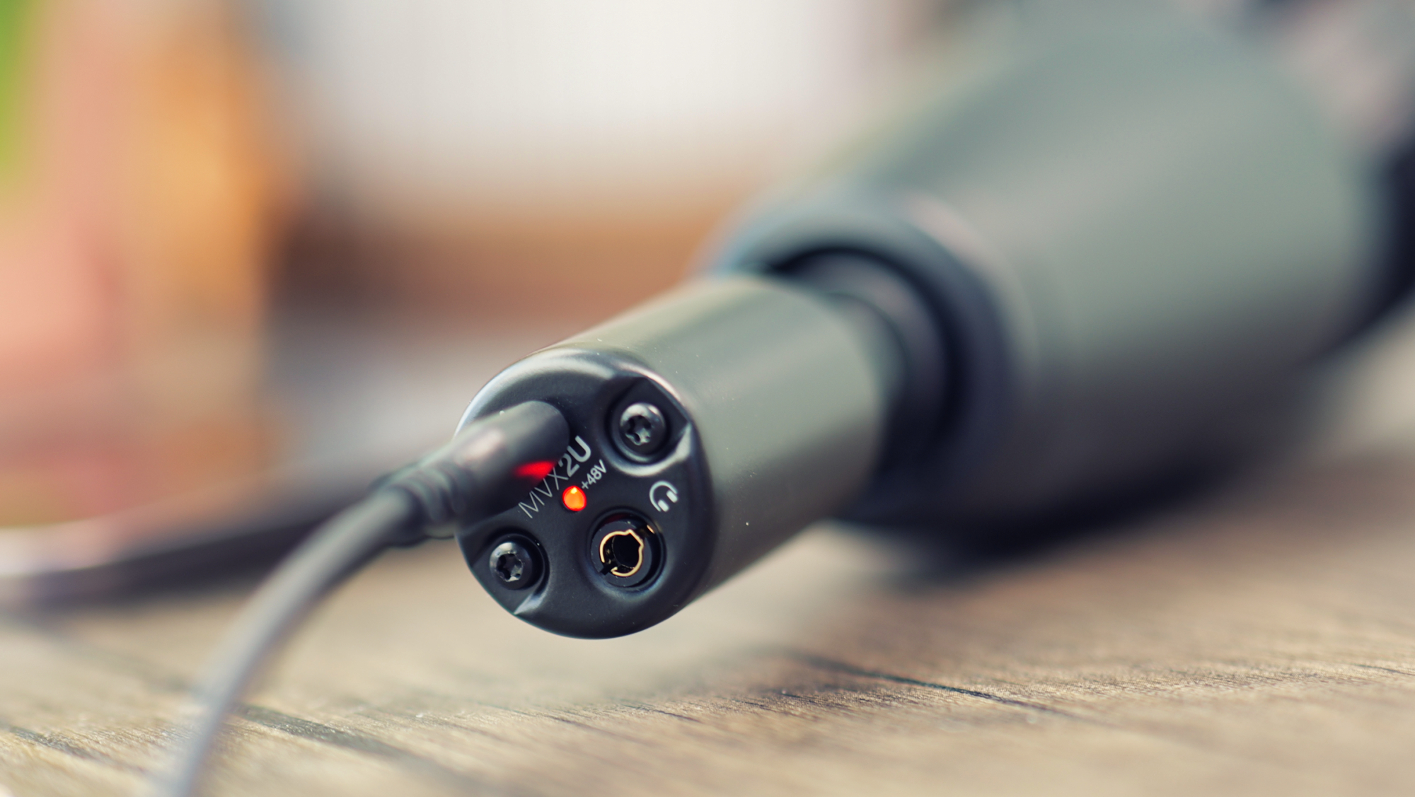 Shure MVX2U Gen 2 phantom power