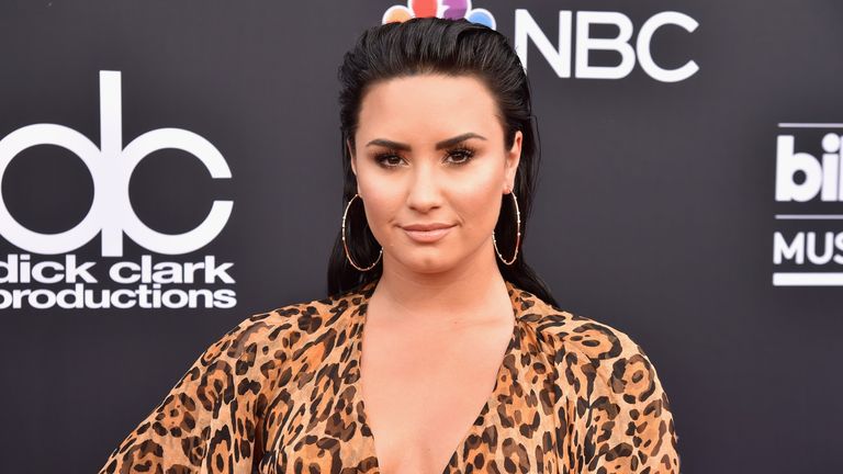Recording artist Demi Lovato attends the 2018 Billboard Music Awards at MGM Grand Garden Arena on May 20, 2018 in Las Vegas, Nevada