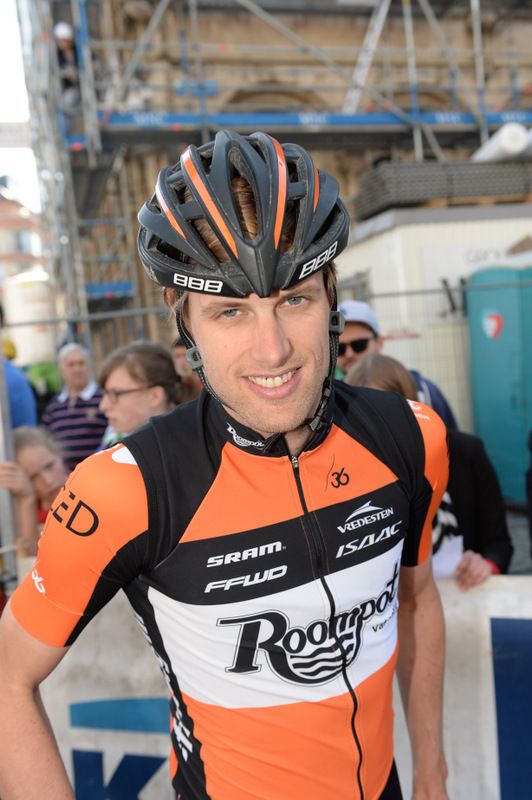Marc de Maar (Roompot) before the race got underway
