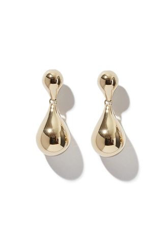 Stilla Duo 14kt Gold Vermeil Drop Earrings