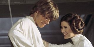 Luke and Leia in star wars movies