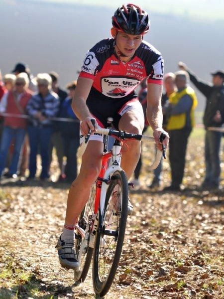 Christoph Pfingsten (Van Vliet EBH Elshof) en route to victory.