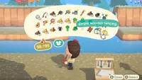 Animal Crossing: New Horizons fencing&nbsp;