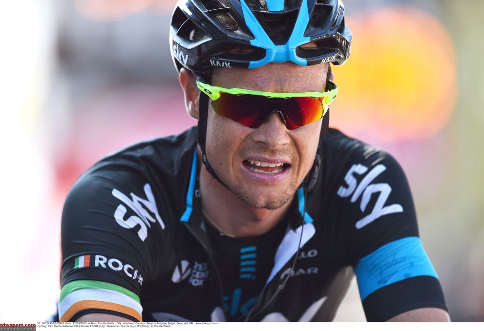 Nicolas Roche (Team Sky) in Fleche Wallonne