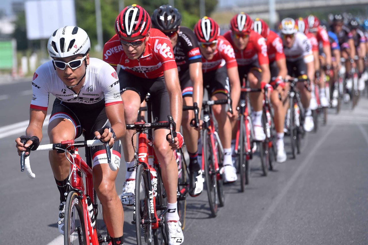 Trek and Lotto-Soudal lead the peloton