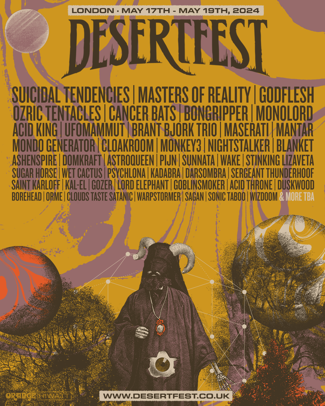 Ozric Tentacles announced for Desertfest 2024 Louder