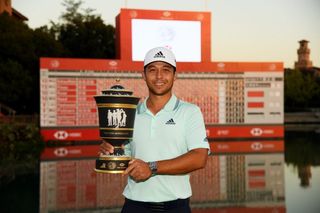 Xander Schauffele winning in China