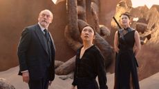 Liam Cunningham, Jess Hong, Sea Shimooka in 3 Body Problem