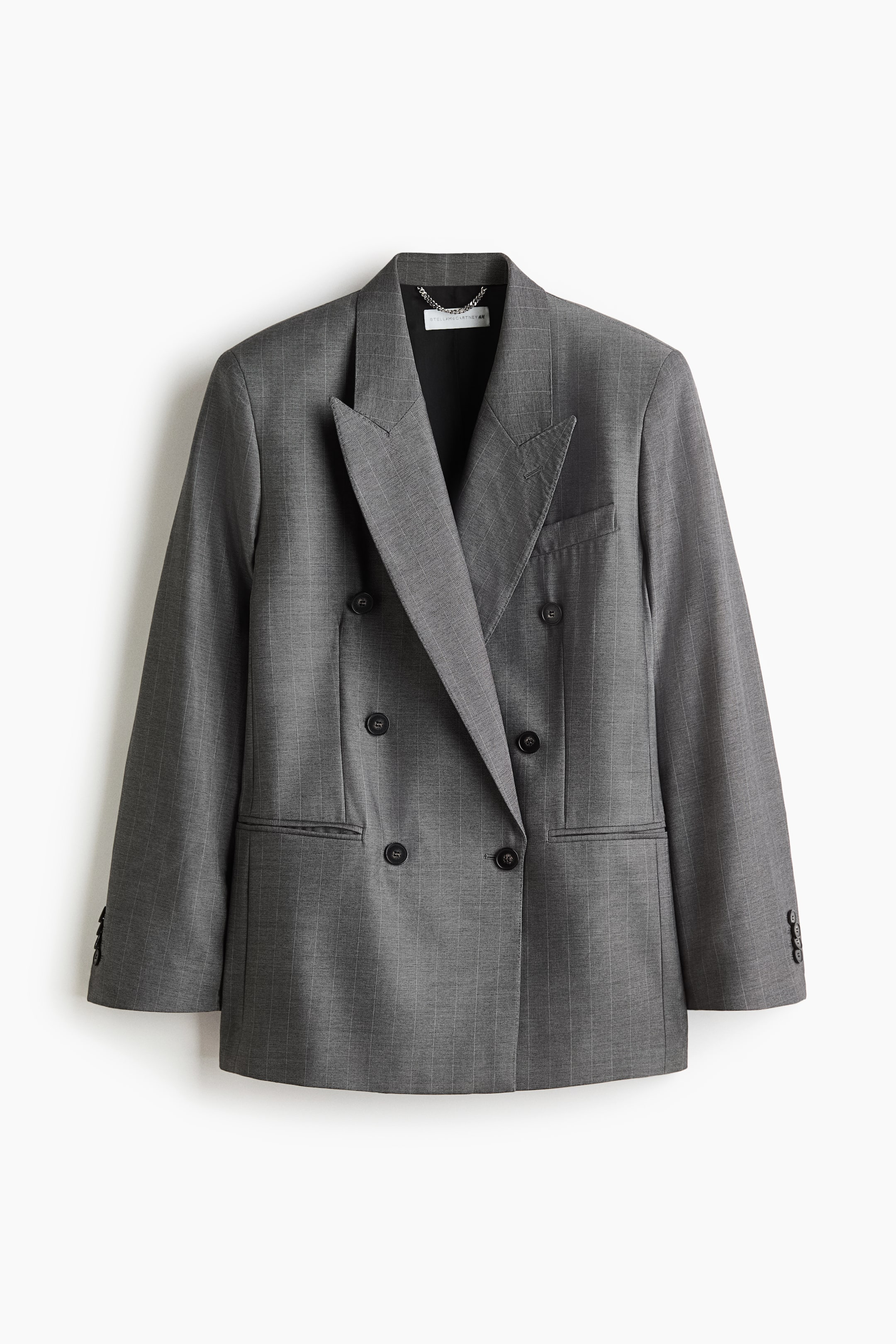 Double-Breasted Wool Blazer