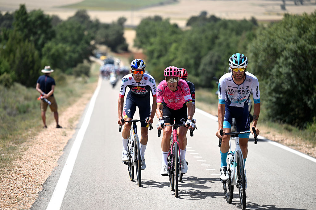 Vuelta a Burgos stage 4: Damiano Caruso wins with 17km solo after breakaway effort