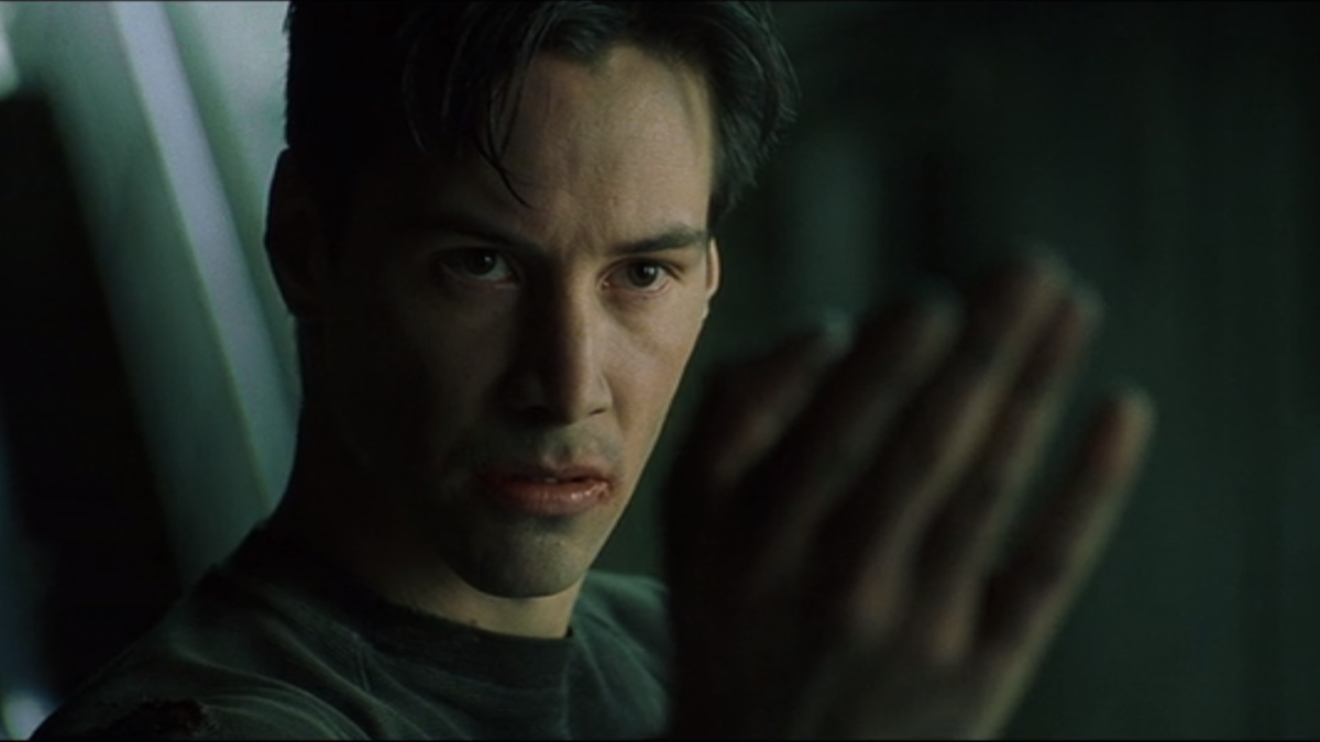 Keanu Reeves in The Matrix