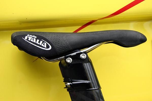 Selle Italia's Flite Gel saddle.