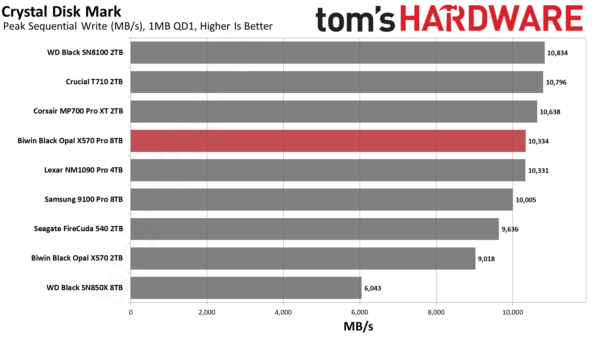 Biwin Black Opal X570 Pro SSD
