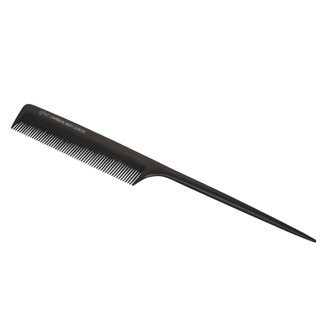A product shot of the ghd The Sectioner Tail Hair Comb, on a white background