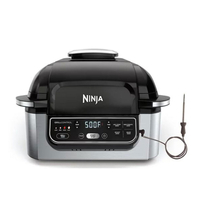 Ninja Foodi Pro 5-in-1 Smart Grill: $329.99 now $229.99 at Kohl's
This grill is what you need if you want delicious food without the effort (who doesn't?) The Ninja Foodi Pro Grill has a smart probe that monitors food accurately. The multiple functions mean you can grill, air fry, dehydrate, roast, or broil, and the grill grate is non-stick too. Currently out of stock.