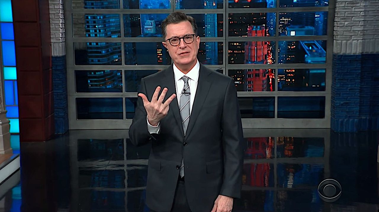 Stephen Colbert takes Melania Trump&amp;#039;s criticism a little personally