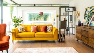 yellow living room ideas