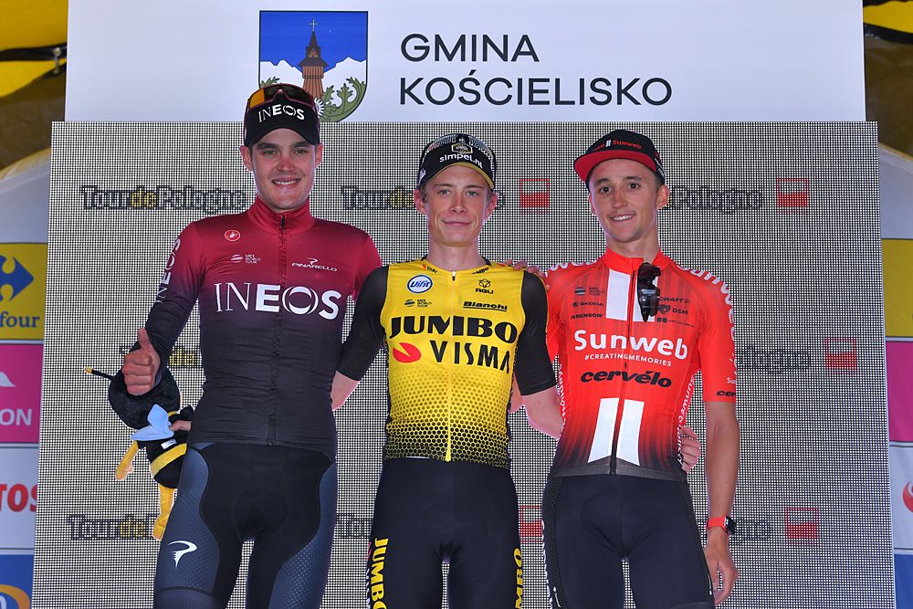 Jonas Vingegaard (Jumbo-Visma) wins stage 6 at Tour de Pologne