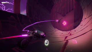 Gripper cyberpunk motorcycle action game