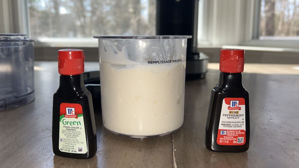 I used the Ninja Creami to make my own Shamrock Shake at home — here's ...