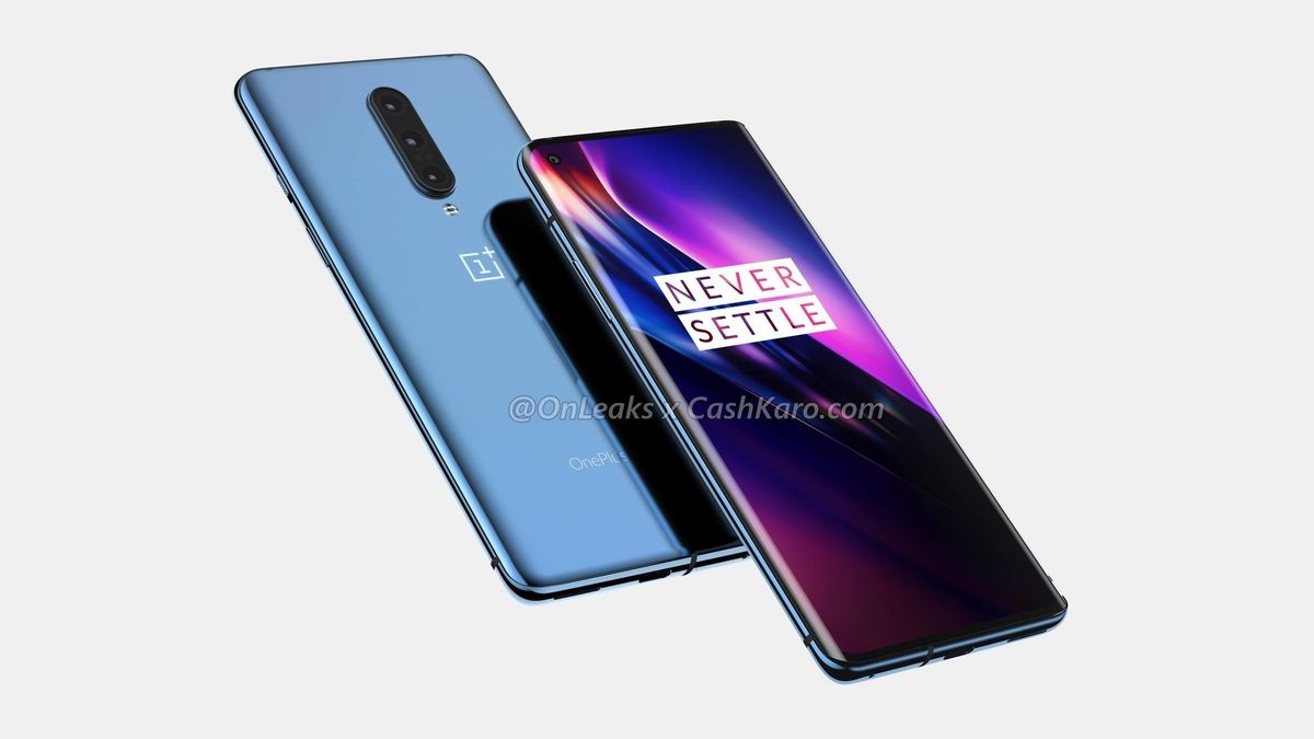 OnePlus 8 leaked render