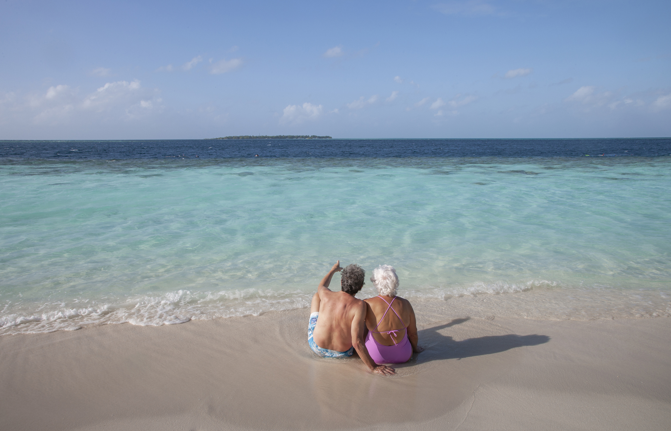 Indian Ocean. Maldives. Ari Atoll. Vilamendhoo Island.