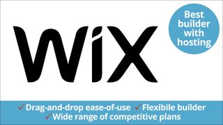 Wix logo and guide info