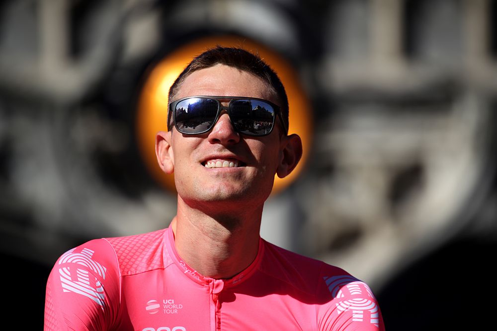 Tejay van Garderen (EF Education First) at the Tour de France presentation