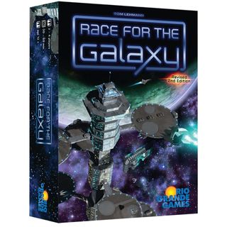 Race for the Galaxy game box on a white background.