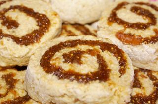 Homemade fig rolls