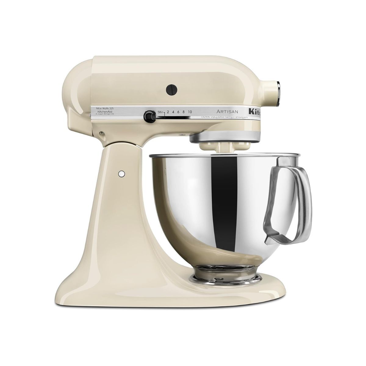 A beige kitchen aid