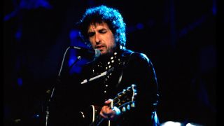 Bob Dylan performing at Guitar Legends 1991